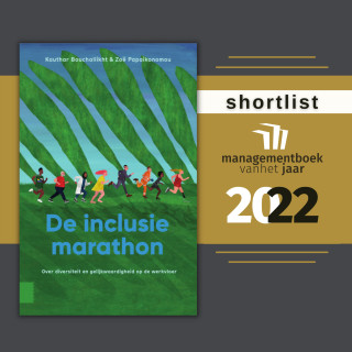 'De inclusiemarathon' op de shortlist voor 'Managementboek van het Jaar'