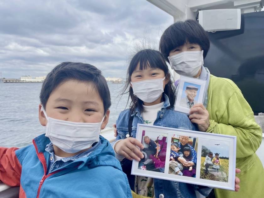 おばあちゃんと子供たち 岩澤さん