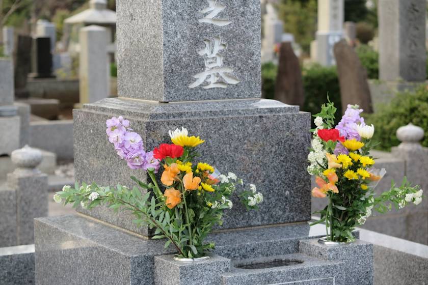 お墓参り