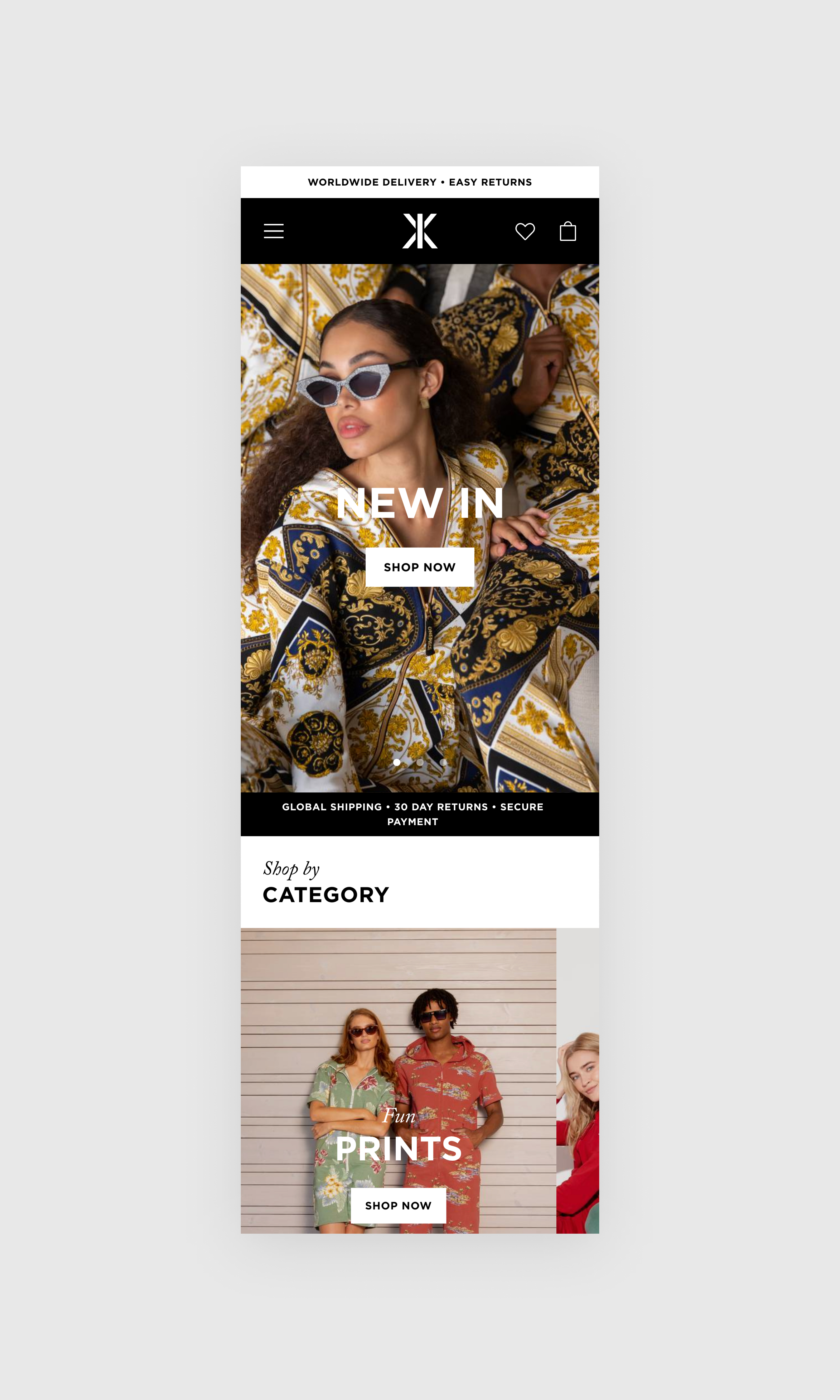 Onepiece - Homepage Mobile 1