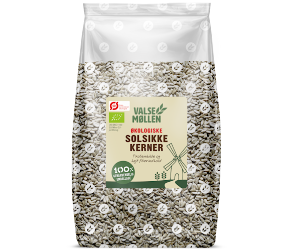 9111120 Økologiske Solsikkekerner 1 kg, Valsemøllen