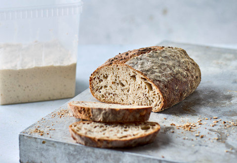 Rustikt surdejsbr d 50-50 ferment