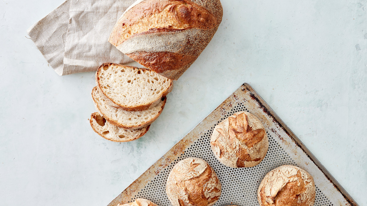 Rustikke fuldkorns boller Miljo SoMe 05