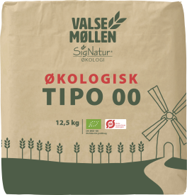 Tipo 00 Hvedemel, Øko