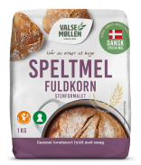 3D Speltmel Fuldkorn 1 kg