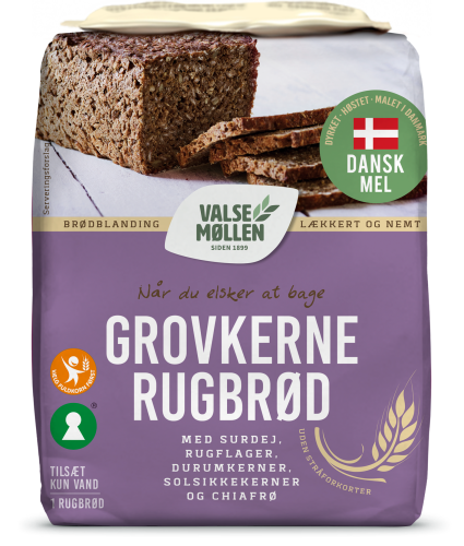 3D Grovkernerugbrød 900g