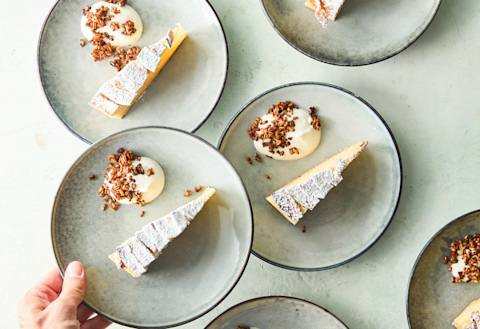 Øko kageblanding - æble kikærter - havreris ristet