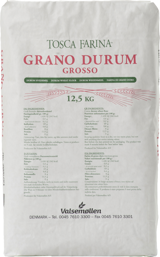 9006204 Grano Durum Grosso, NaturAks 12.5 kg