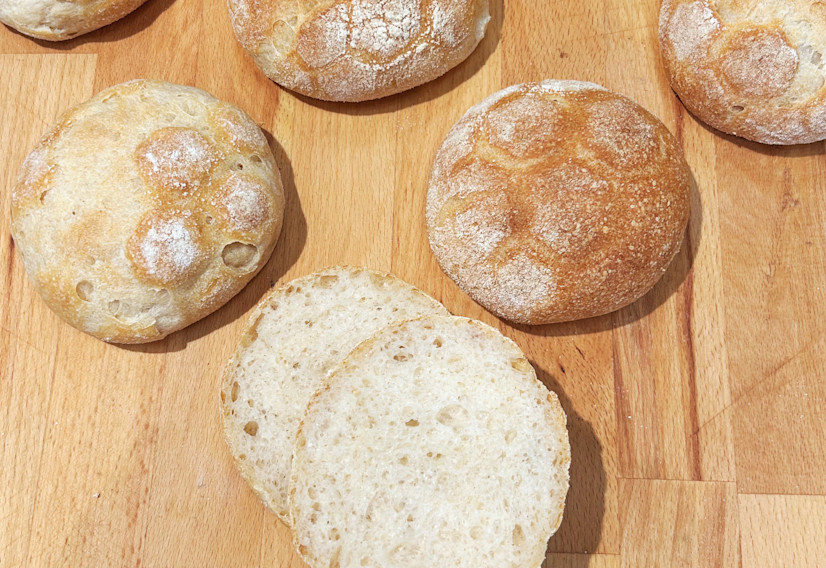 Proteinboller med hytteost, Panifico og Valsesauer (rugsur)