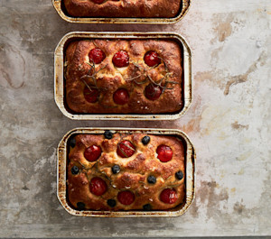 Italiensk surdejsbrød focaccia Øko basis hvedesur