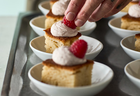 Øko kagebladning - pyntning1