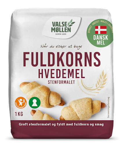 3D Fuldkorns Hvedemel 1 kg