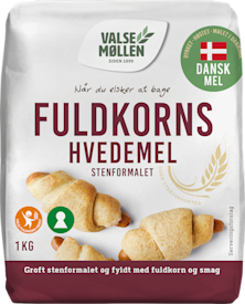 Fuldkornshvedemel stenformalet