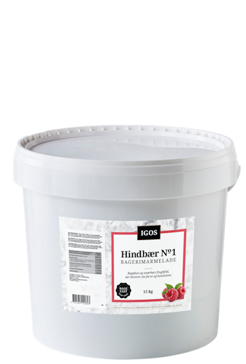 9283605 Hindbær marmelade no. 1 spand 15 kg gs1