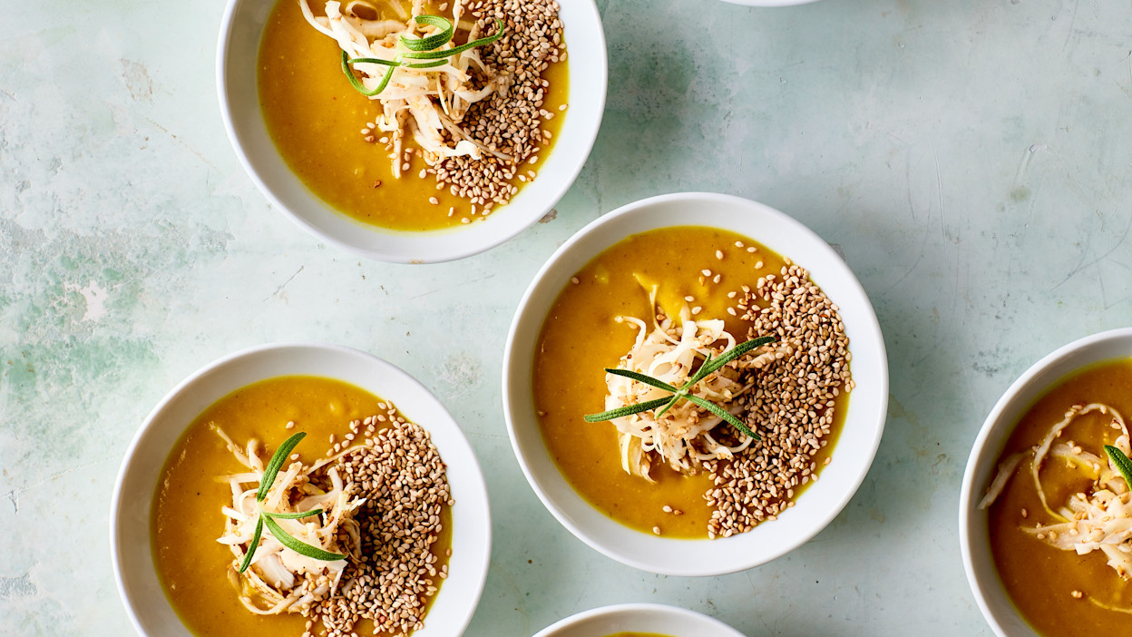 variant artesuppe med karry og jordstok 2