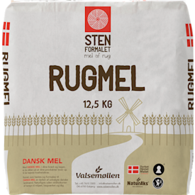 Rugmel NaturAks, Stenformalet Dansk