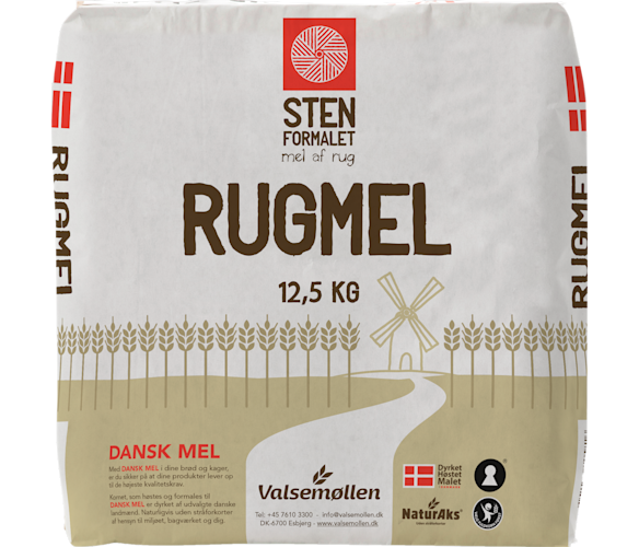 2300304 Stenformalet Dansk Rugsigtemel 12.5 kg