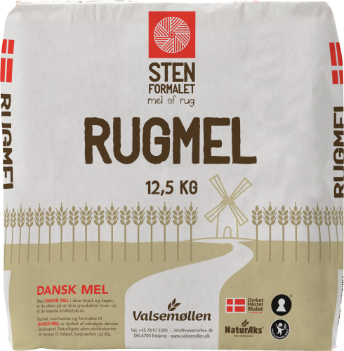 2300304 Stenformalet Dansk Rugsigtemel 12.5 kg