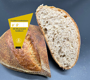 Fuldkorns Surdejsbrød med 2 Aks billede 1