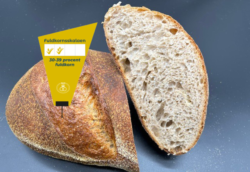 Fuldkorns Surdejsbrød med 2 Aks billede 1