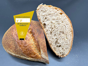 Fuldkorns Surdejsbrød med 2 Aks billede 1