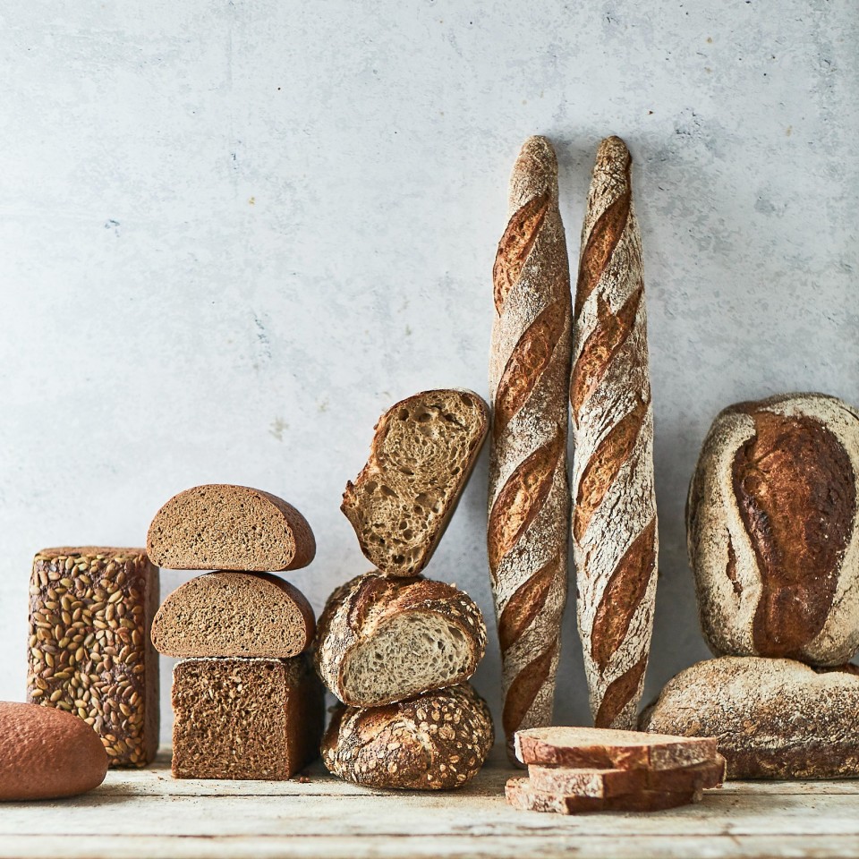 Familie brød foto