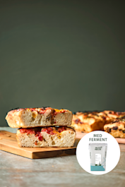 Focaccia med ferment