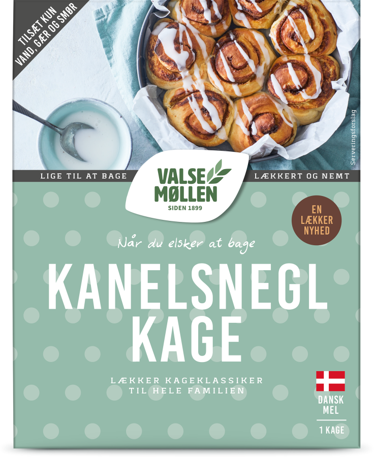 Bag-in-box 2D Kanelsnegl Kage