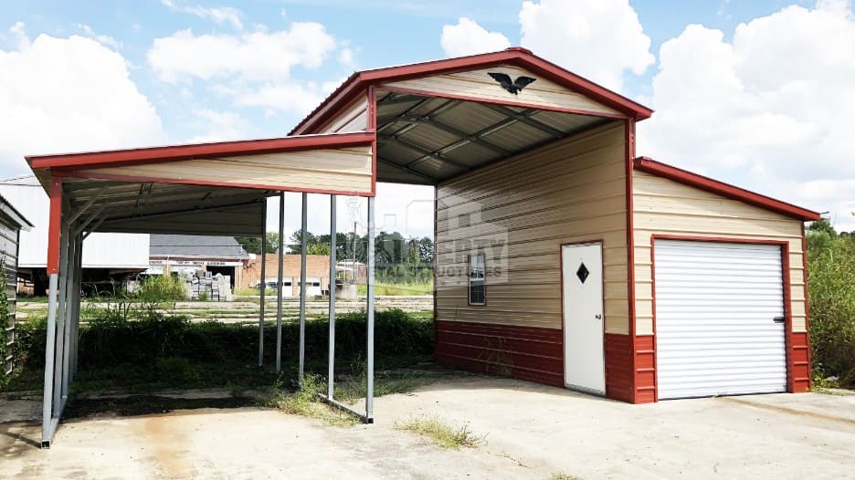 12x30 Steel Storage Barn