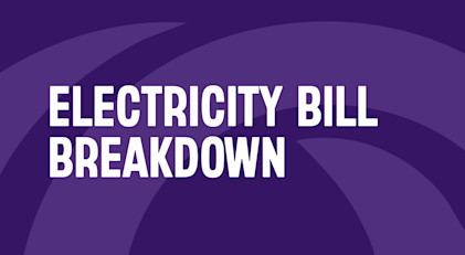Costs or tariffs for different electricity meters