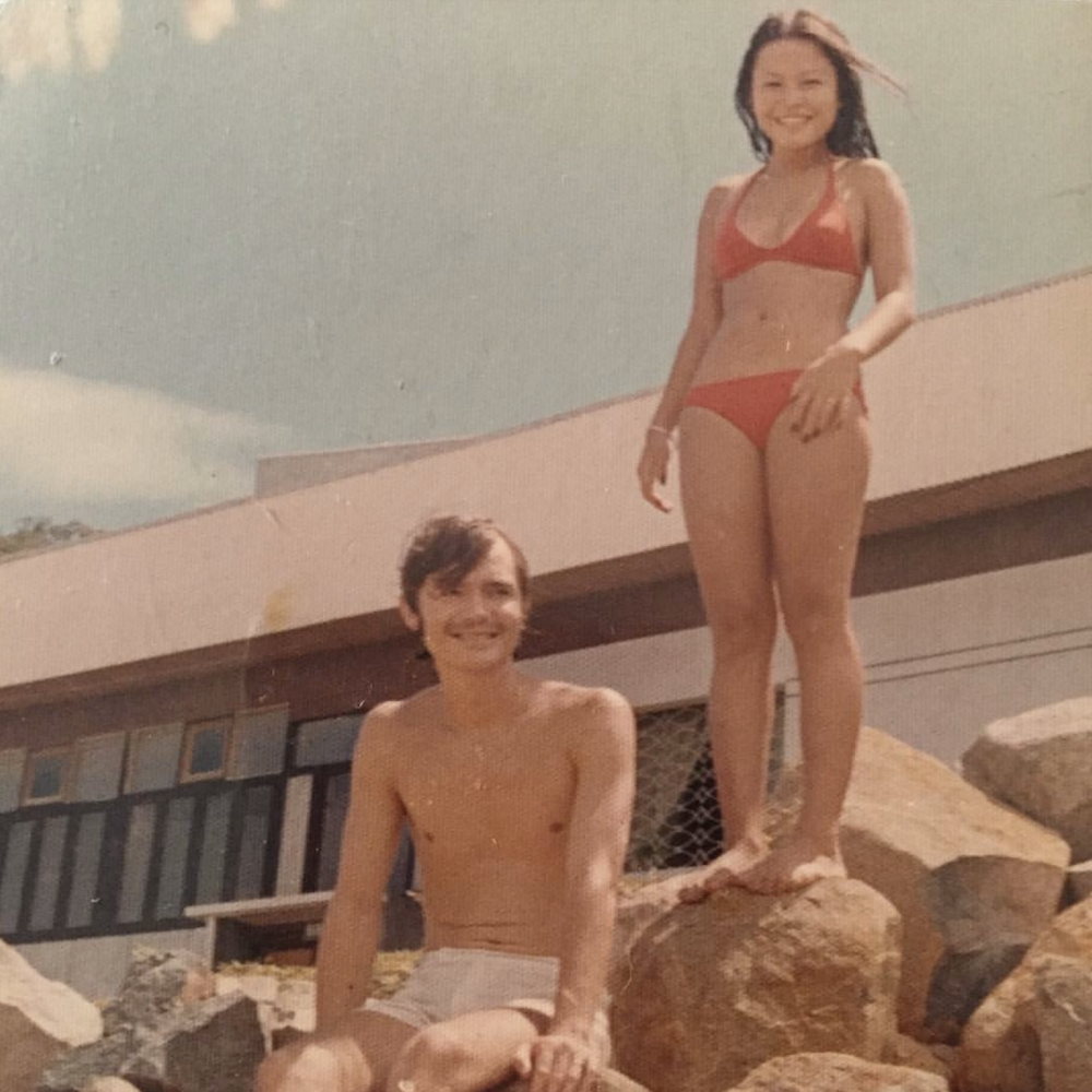 My amazing parents rocking it in Saigon in 1973.