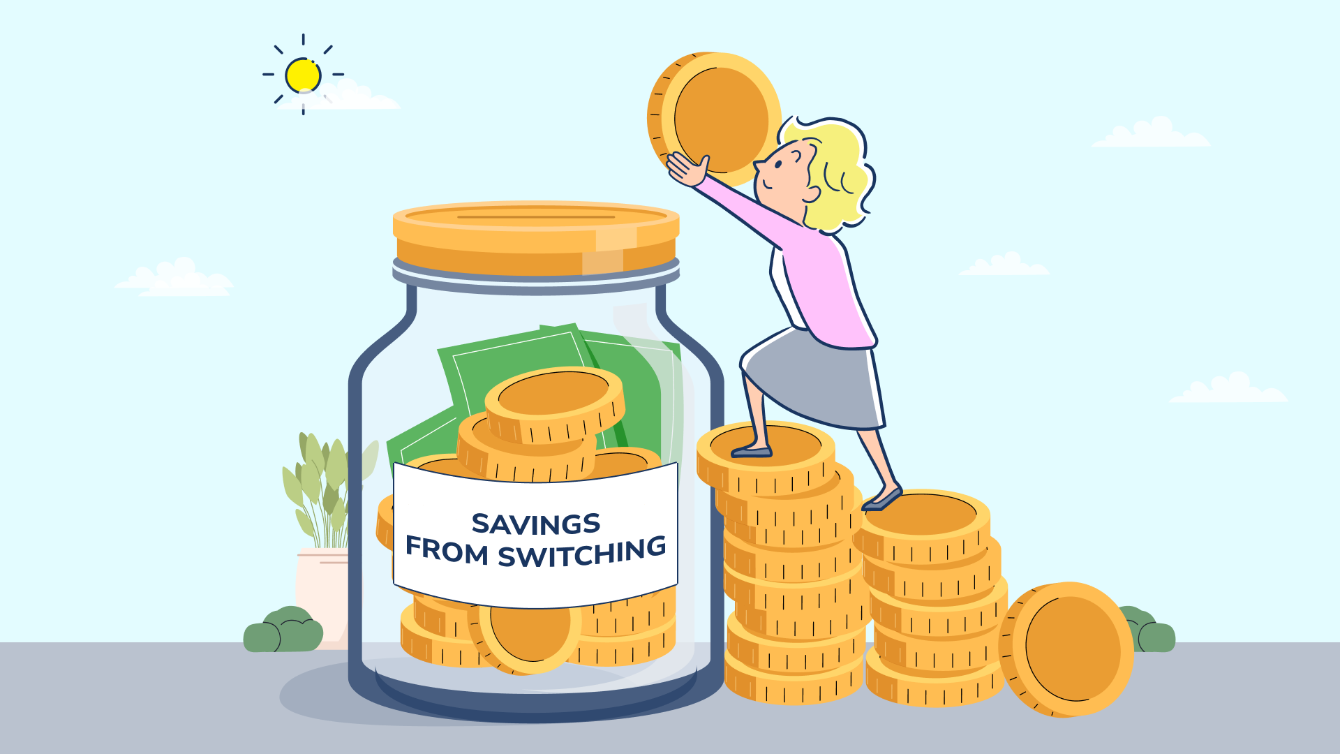 What big figure savings could you make?