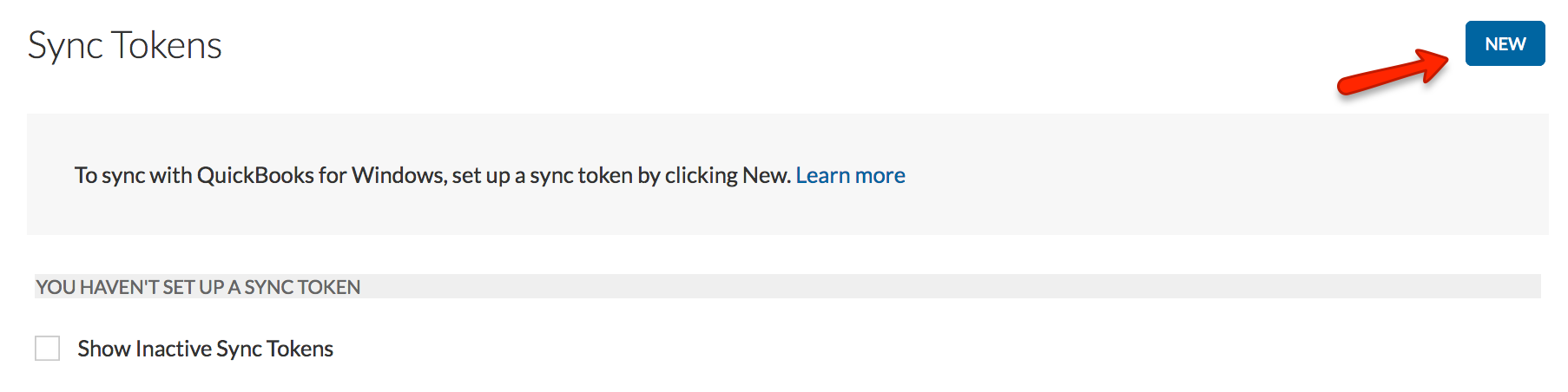 Sync token password