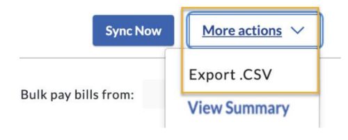 Export sync conflicts