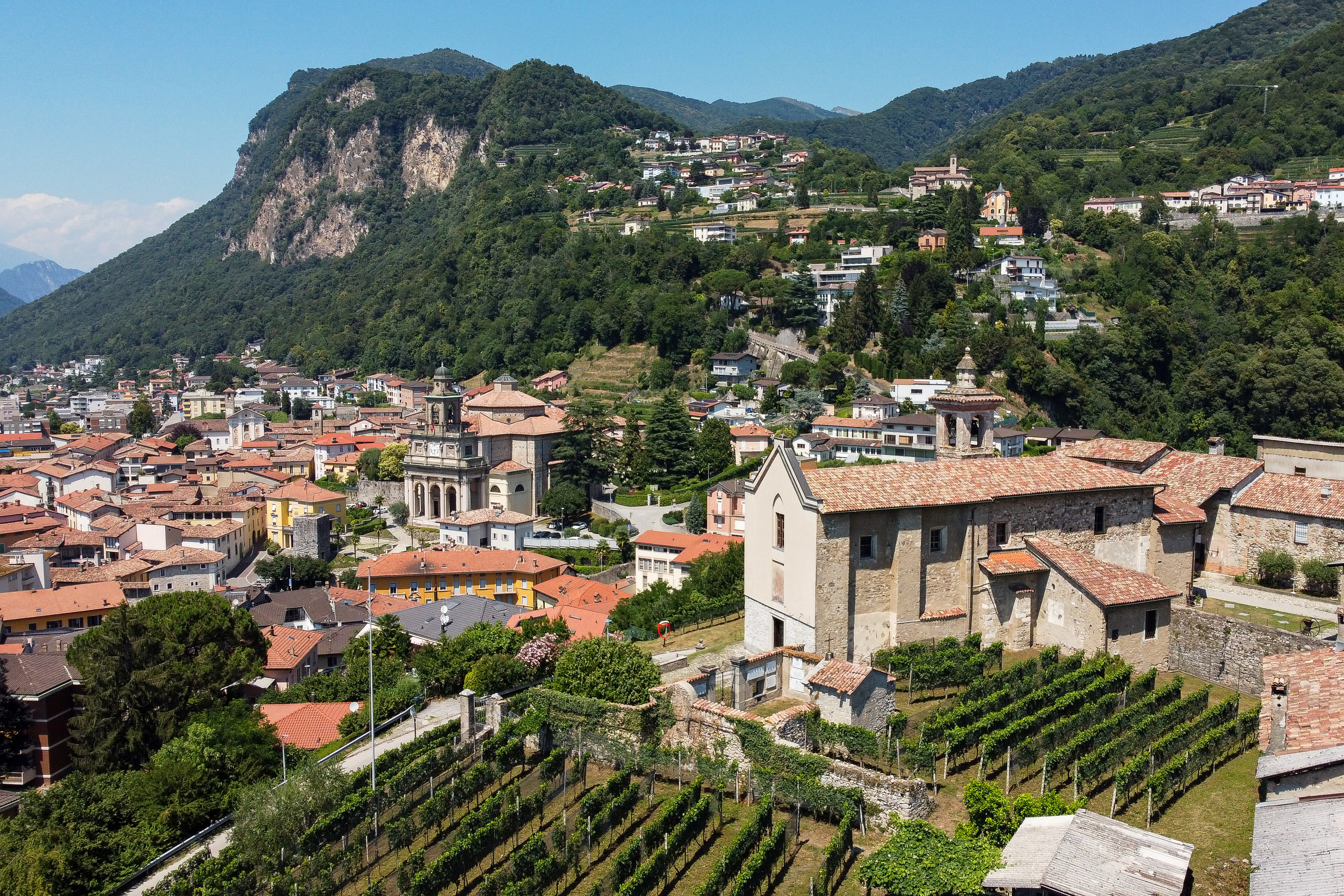Photo aérienne de Mendrisio