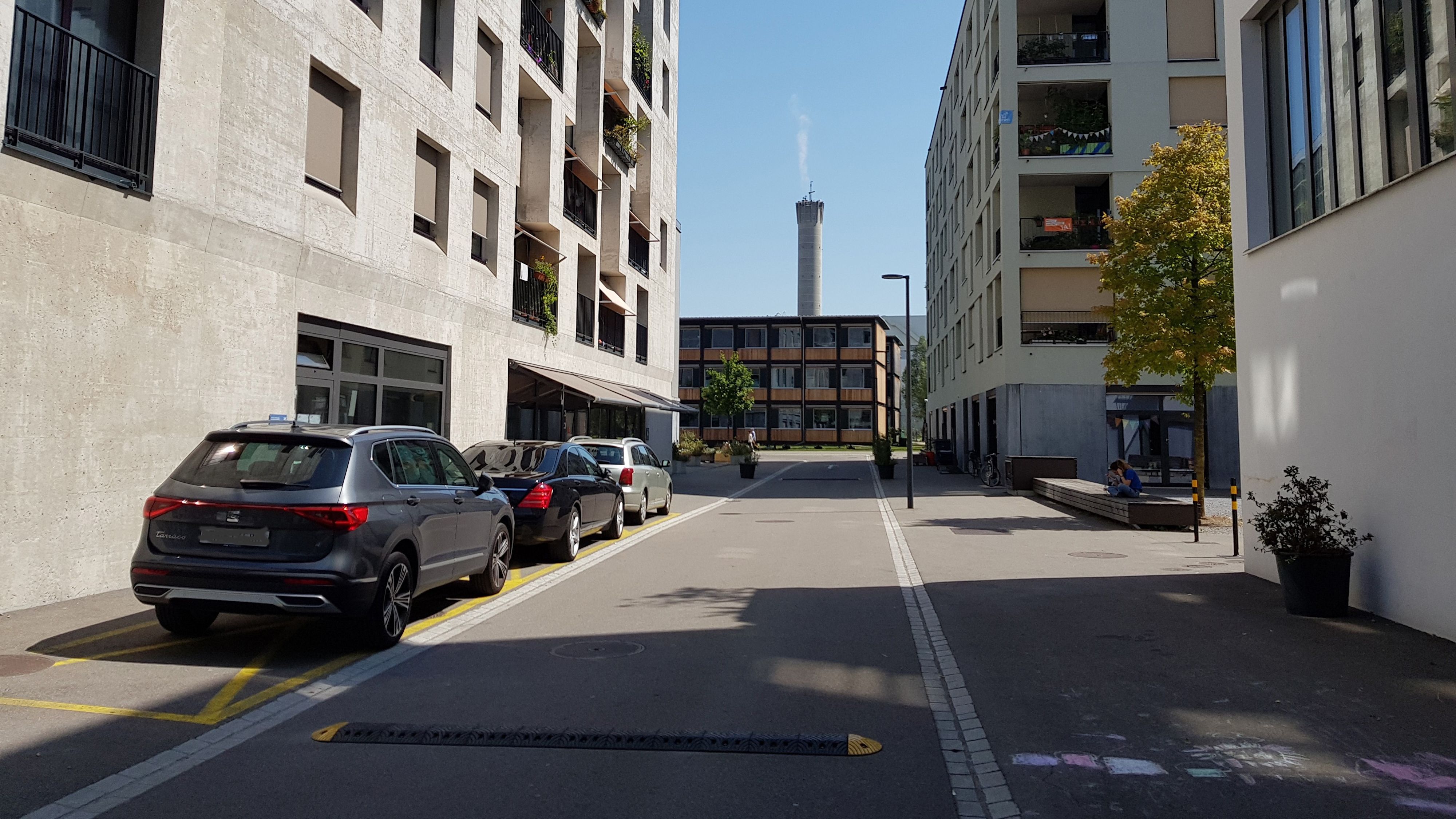 Le site Hunziker à Zurich