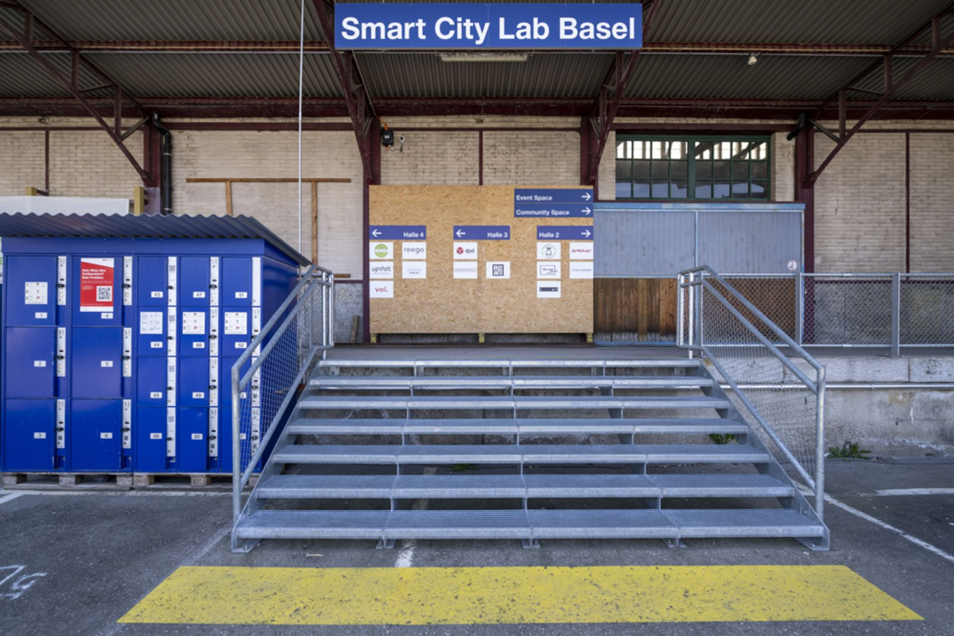 Entrée du Smart City Lab Basel