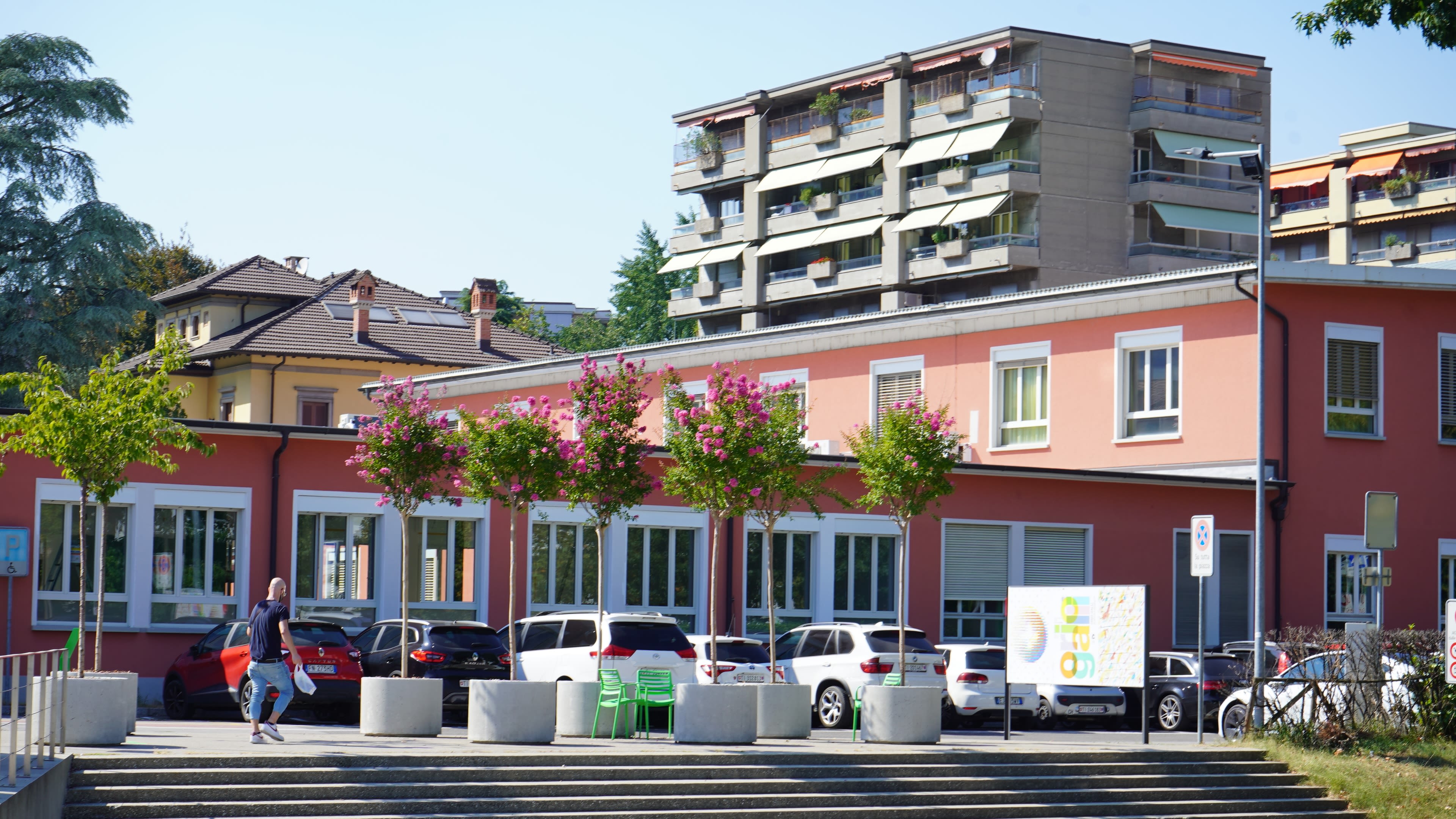 Photo du centre ville de Chiasso