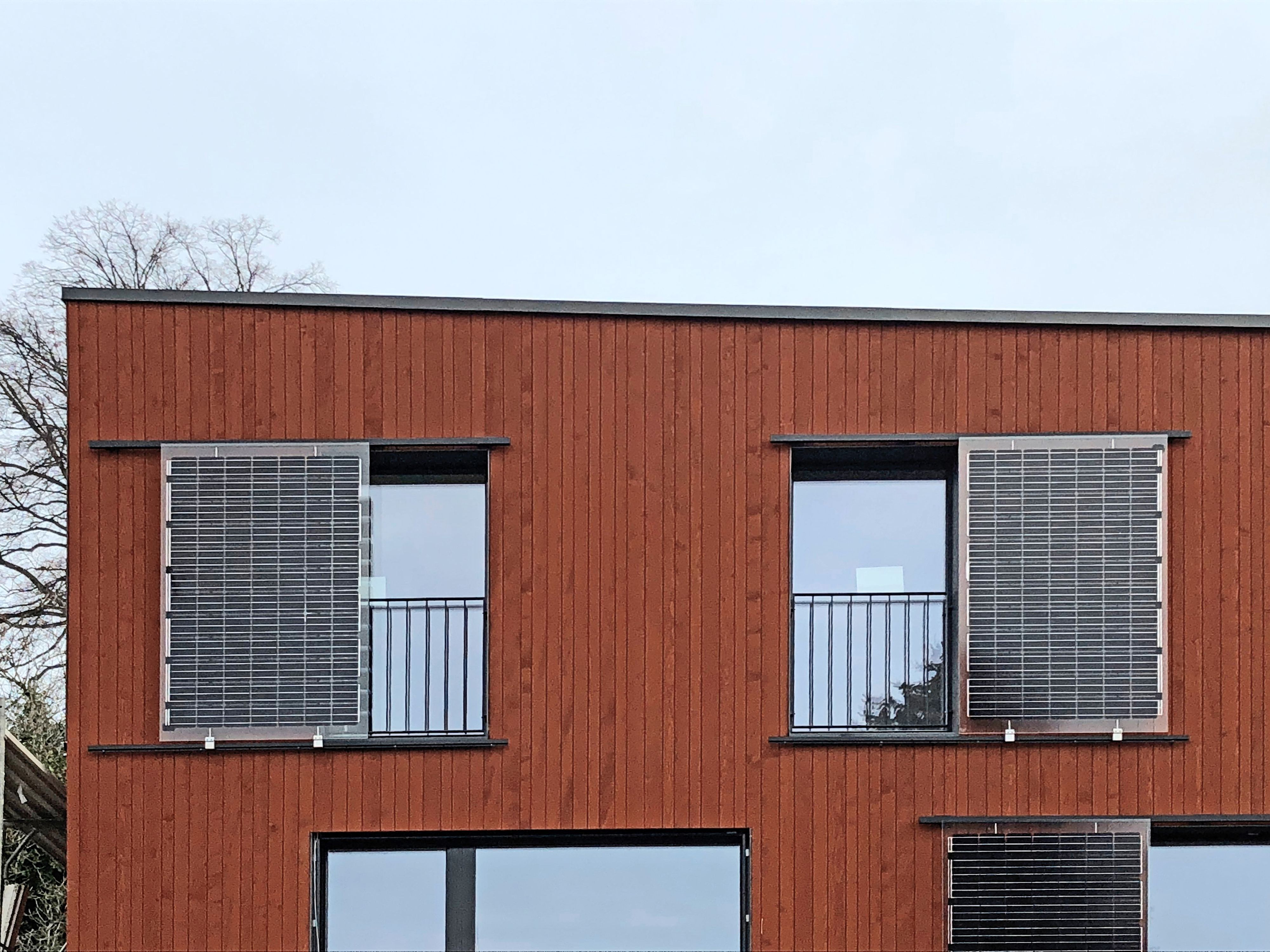Solaraktive Schiebeläden