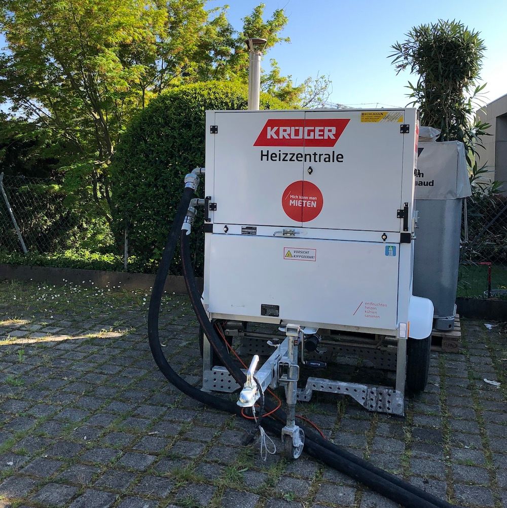 Mobile Heizzentrale