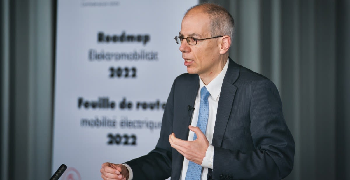 Redner zur Roadmap Elektromobilität