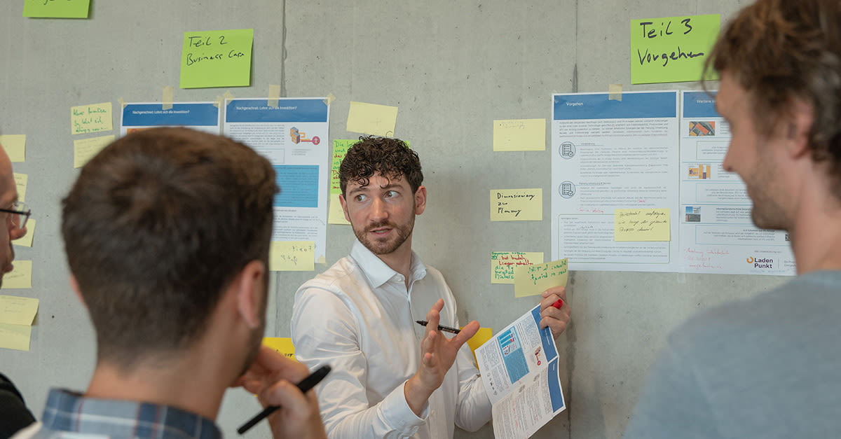 Discussion lors de l'atelier «Recharge dans les parkings couverts»