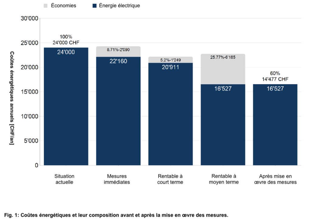 Boucherie Mujo : graphique des économies réalisées