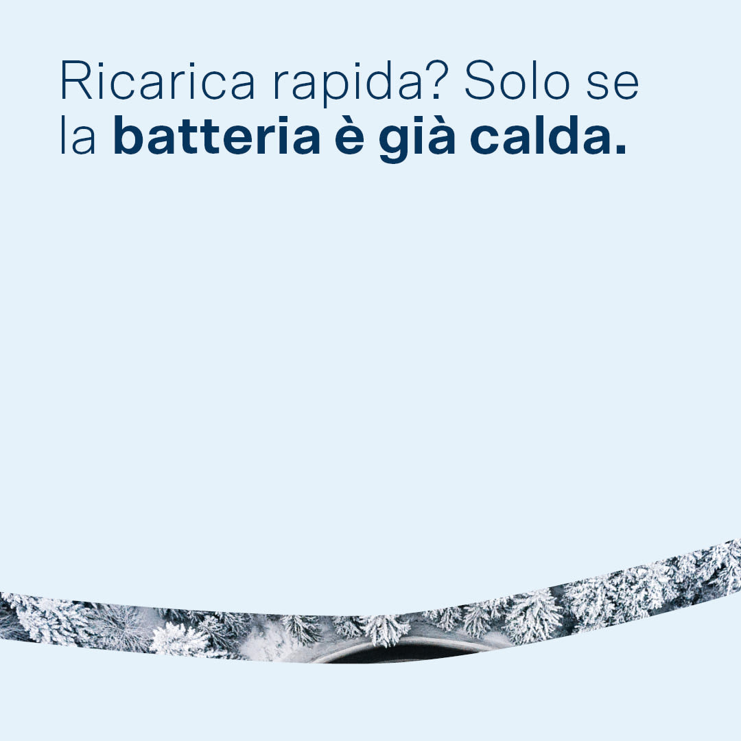 Ricarica rapida? Solo se la batteria è già calda.