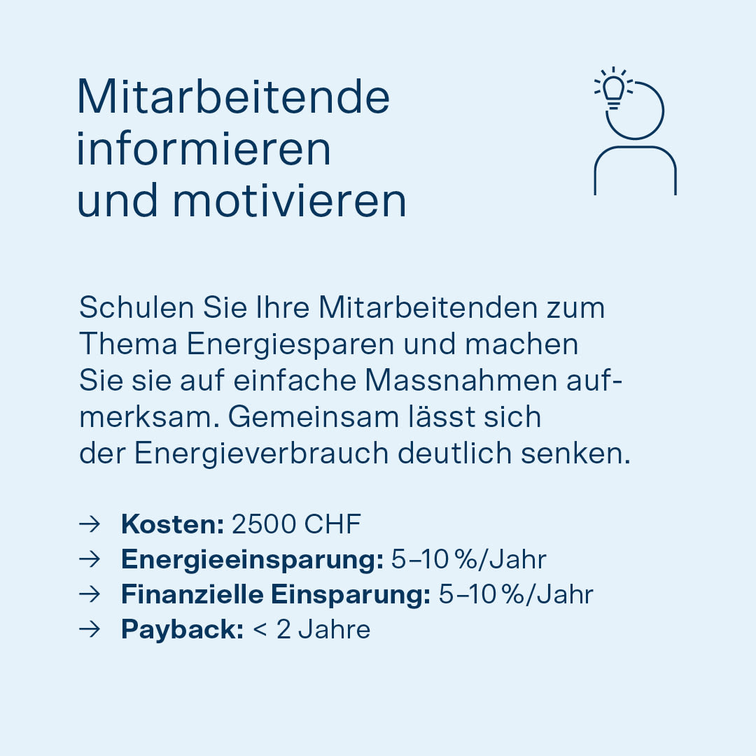Bild mit Text: Quick Win für die Gesundheit- und die Pflegebranche (Mitarbeitende).