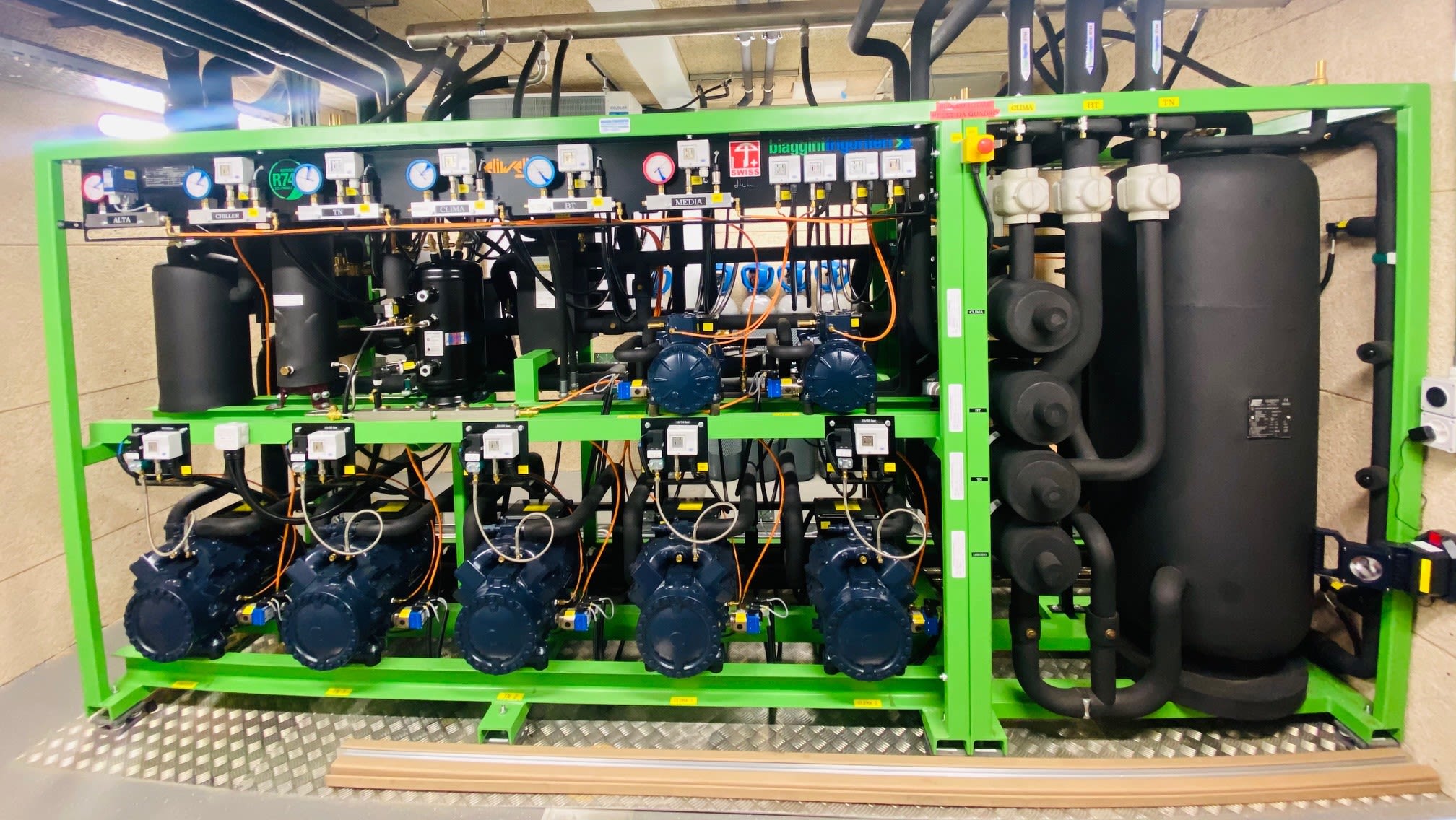 Nuovo impianto di raffreddamento Terrani