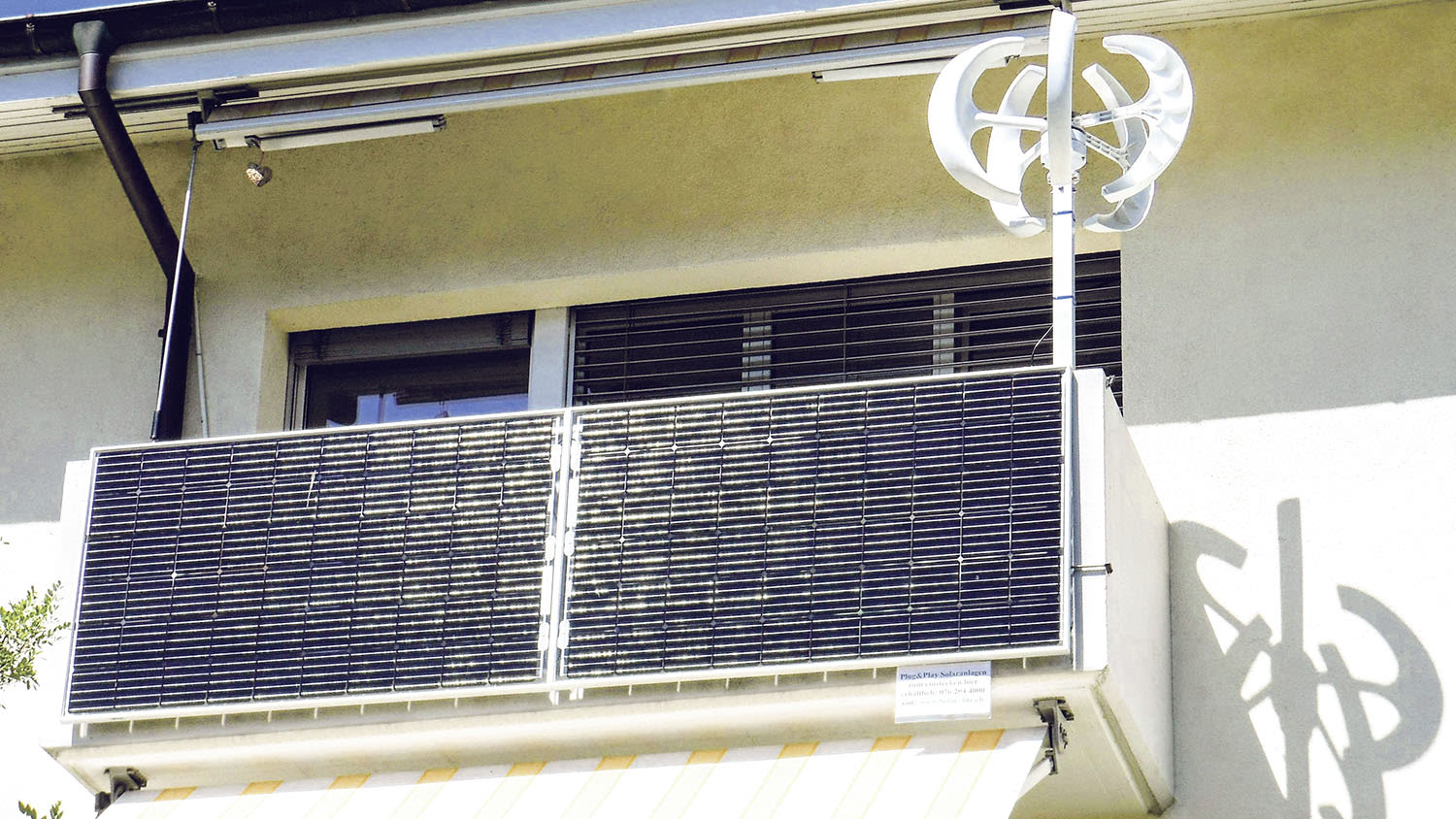 Centrale électrique de balcon (mini-système photovoltaïque)