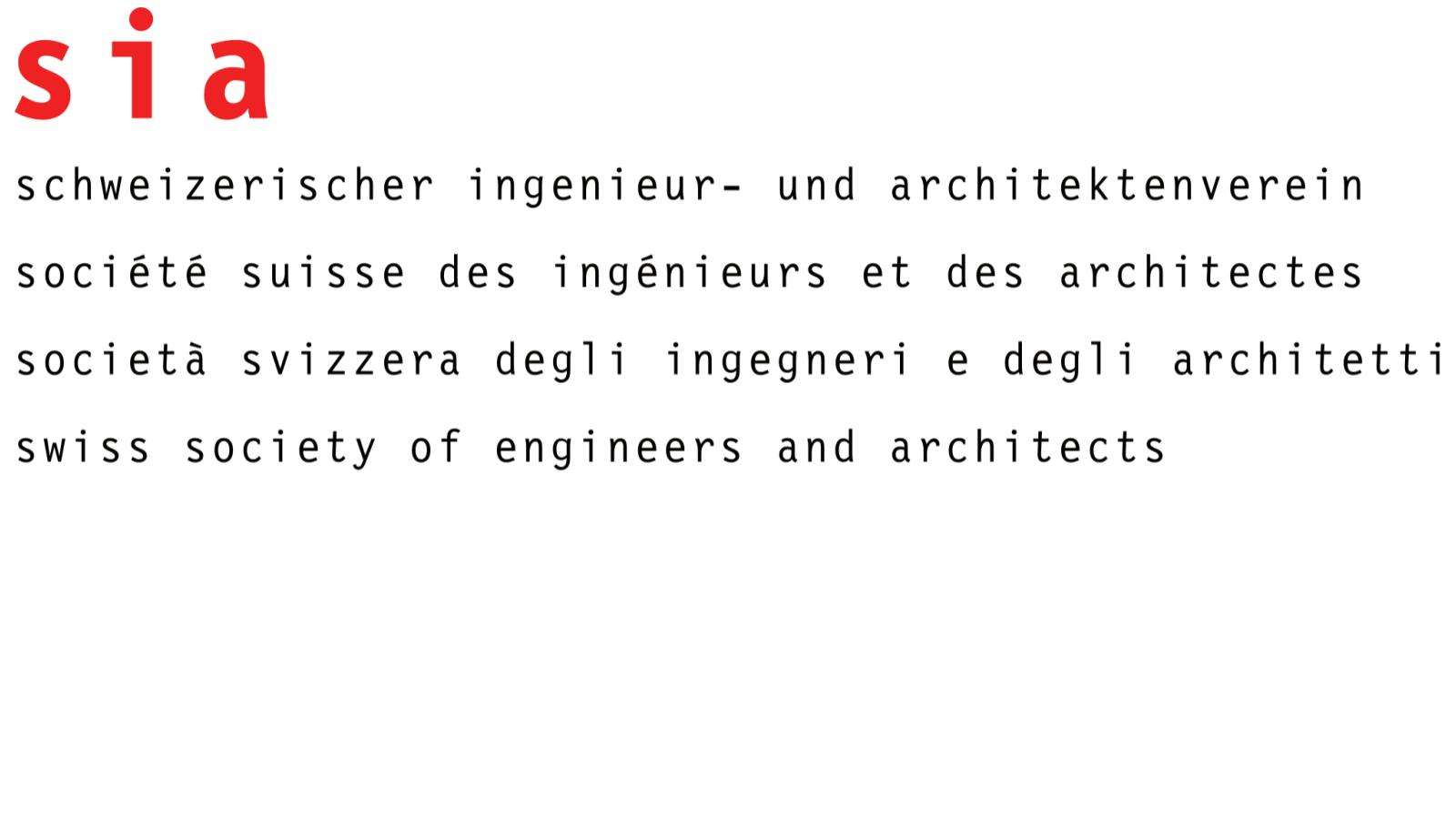Logo Schweizerischer Ingenieur- und Architektenverein SIA