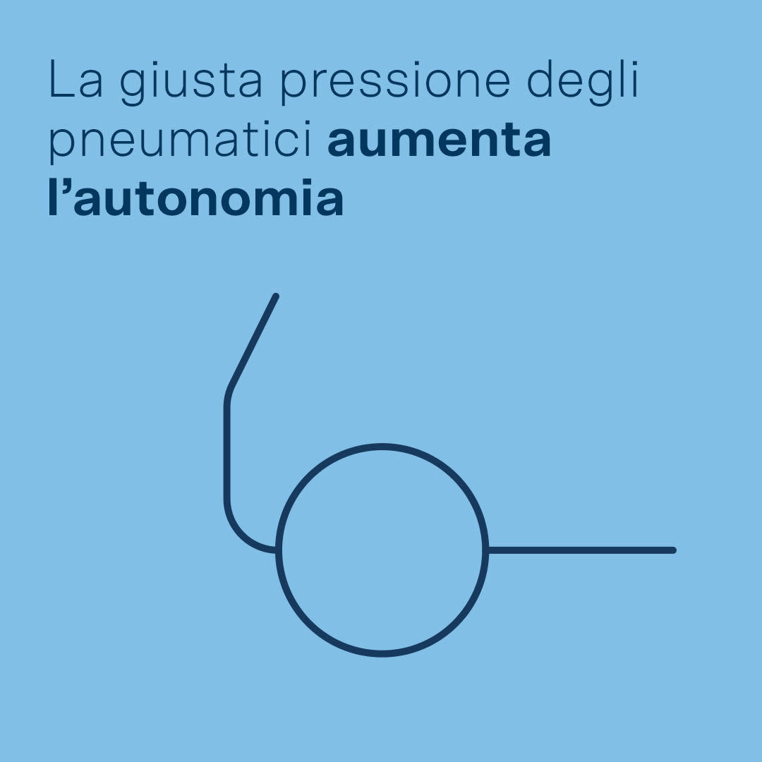 La giusta pressione degli pneumatici aumenta l’autonomia