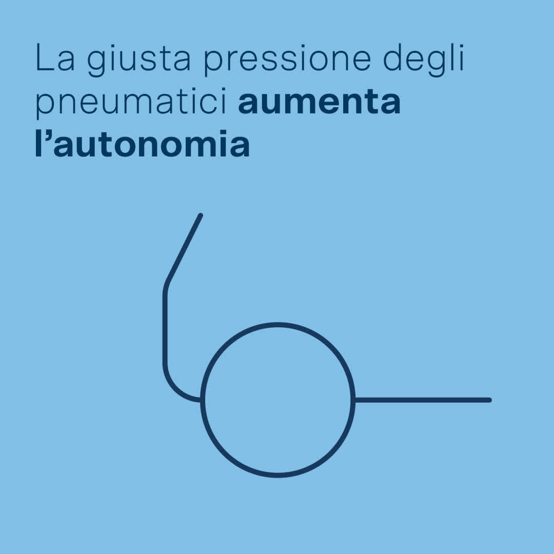 La giusta pressione degli pneumatici aumenta l’autonomia
